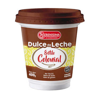 Dulce de leche Estilo colonial La Serenísima