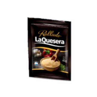 Queso rallado sobre 40 Gr. La Quesera